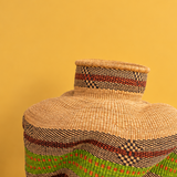 Bolga decor basket - multicolour (Copy)