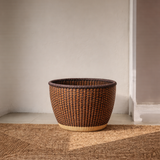 Handwoven Plant Pot Basket - SAFI-PB05