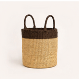 Handwoven Bolga laundry Basket - SAFI-L08