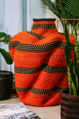Tall Bolga Wave Basket