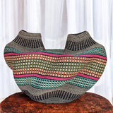 Bolga art basket - SAFI-AB01