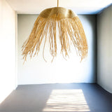 Bolga Boho fringe lamp shade