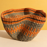 Wave bolga basket - multicolour