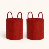 Handwoven laundry Basket - SAFI-L04