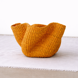 Orange Bolga Wave Basket