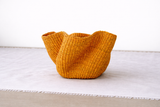 Orange Bolga Wave Basket