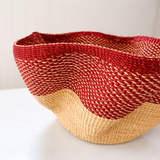 Bolga Wave Basket - SAFI-WB12