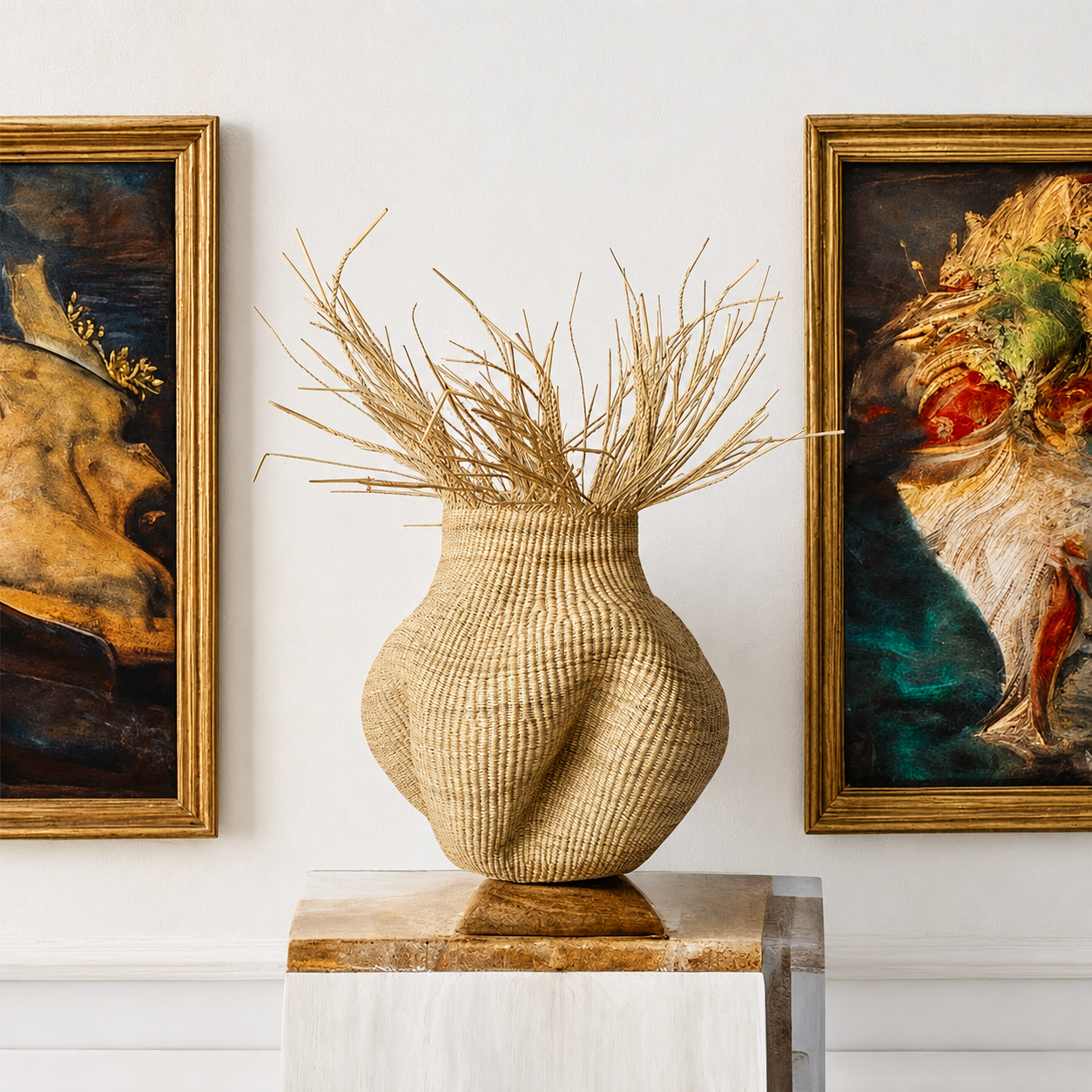 Handwoven Safi baskets