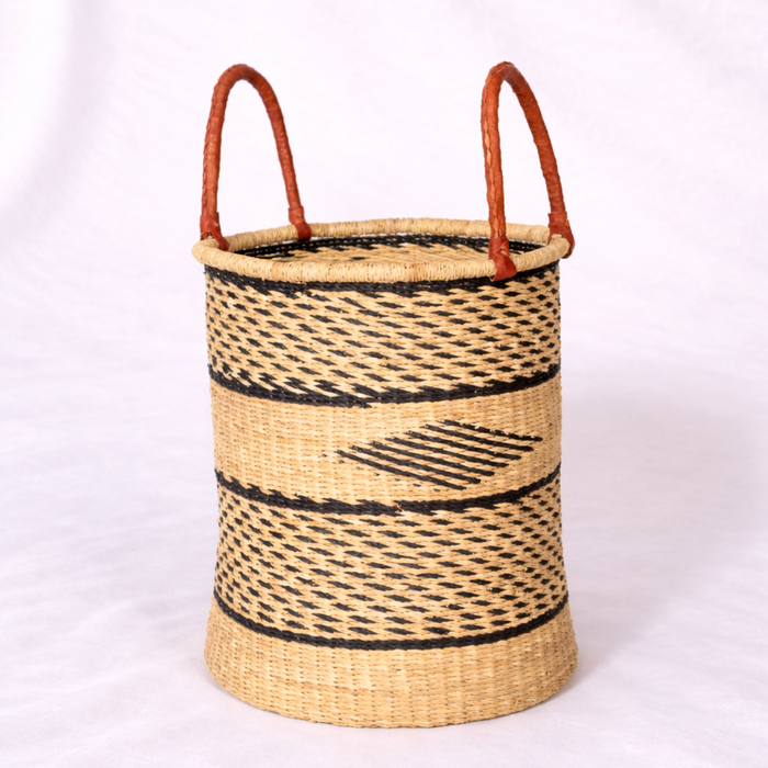 Handwoven laundry Basket