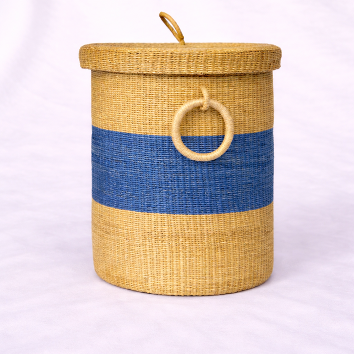 Handwoven laundry Basket