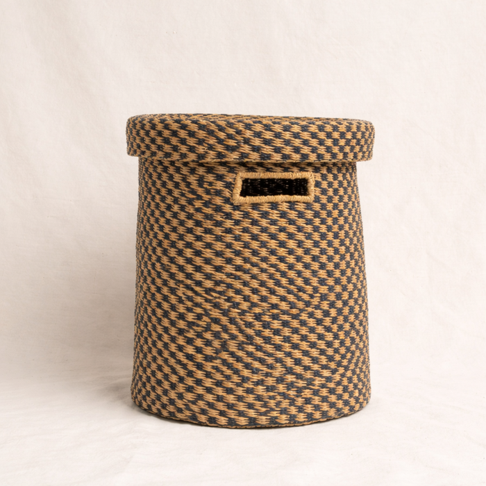 Handwoven Bolga laundry Basket