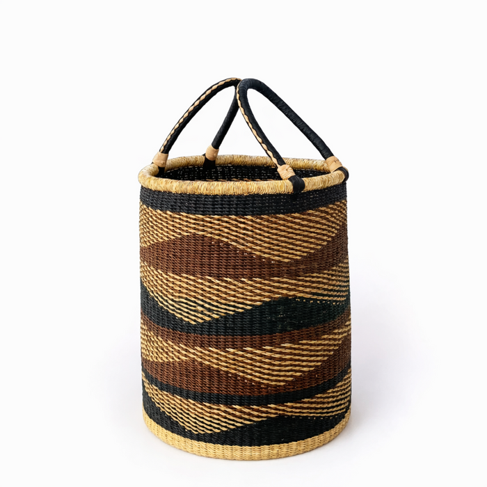 Handwoven laundry Basket
