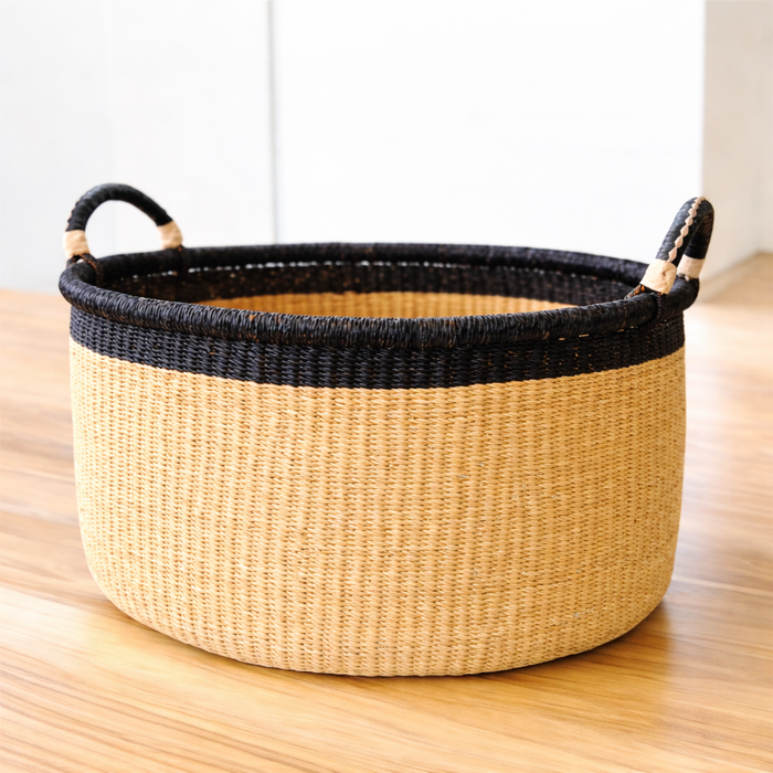 Woven Hamper Basket