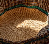 Wave bolga basket - multicolour