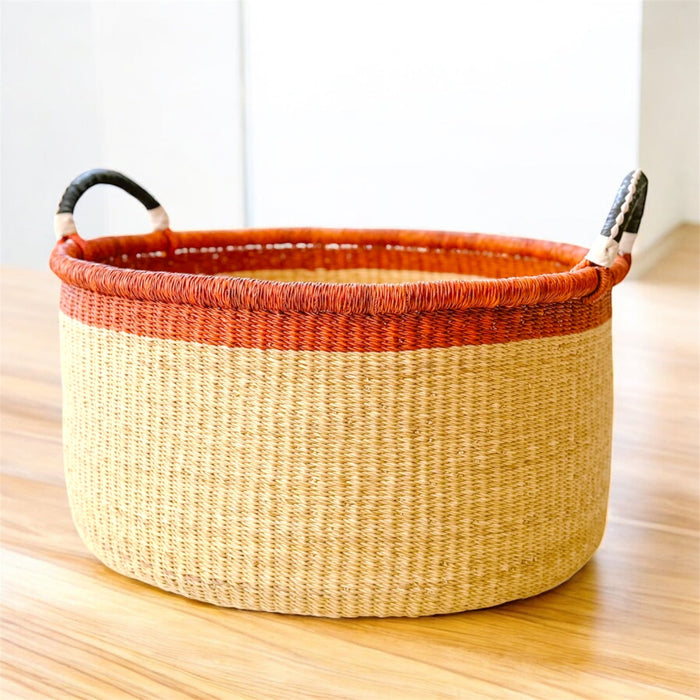 Woven Hamper Basket