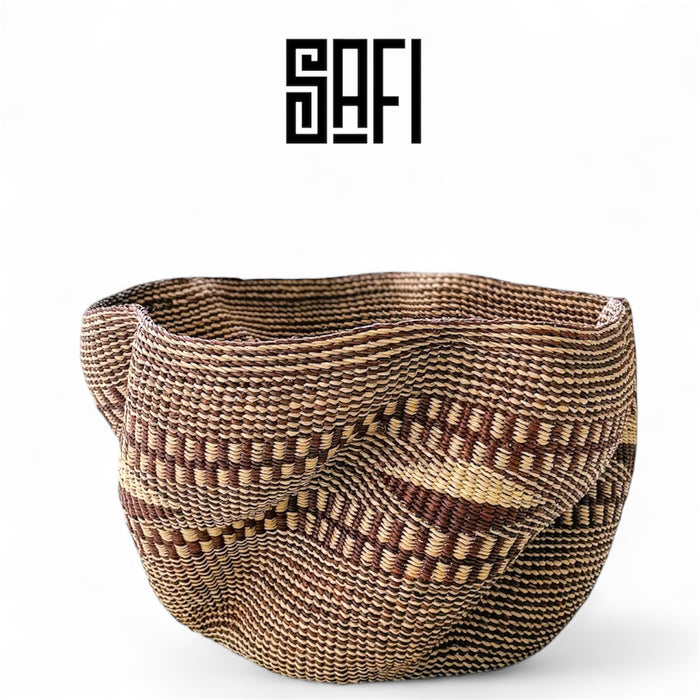 Wave decor basket