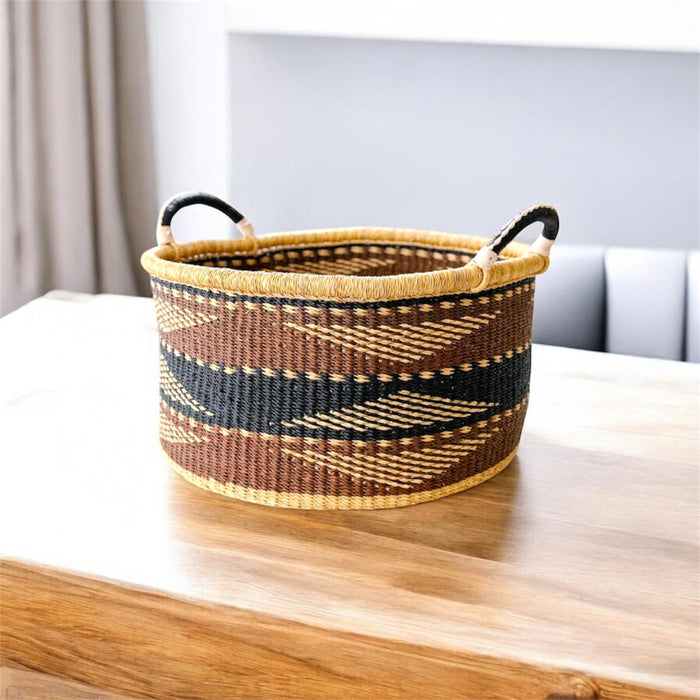 Woven Hamper Basket