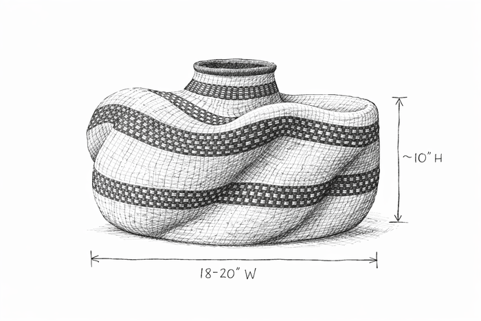 Custom Bolga Basket