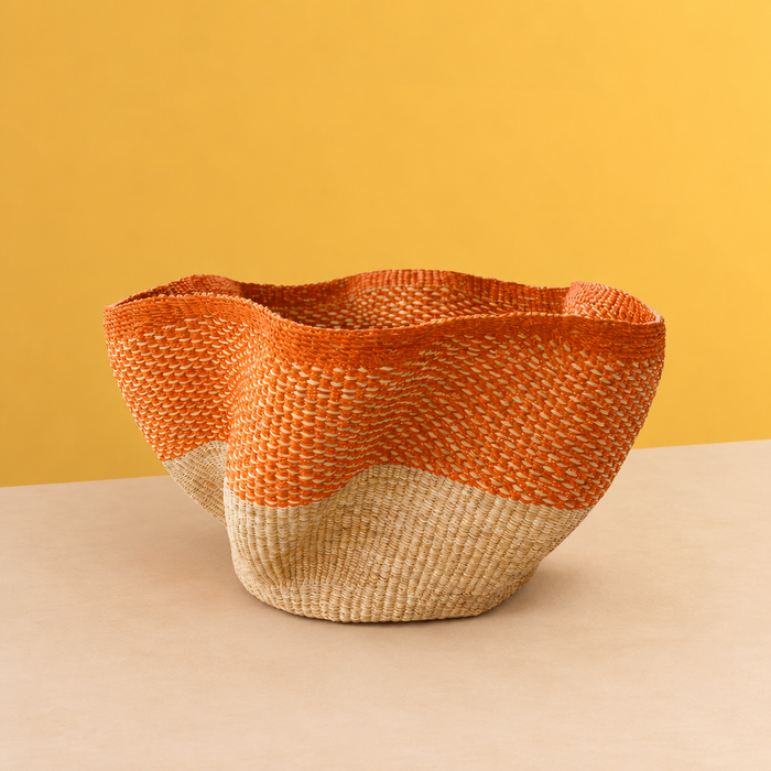 Bolga Wave Basket