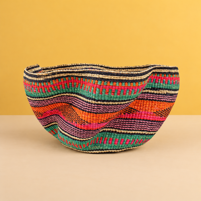 Bolga Wave Basket