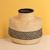 Handwoven bolga pot basket