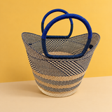 Multicolour tote basket