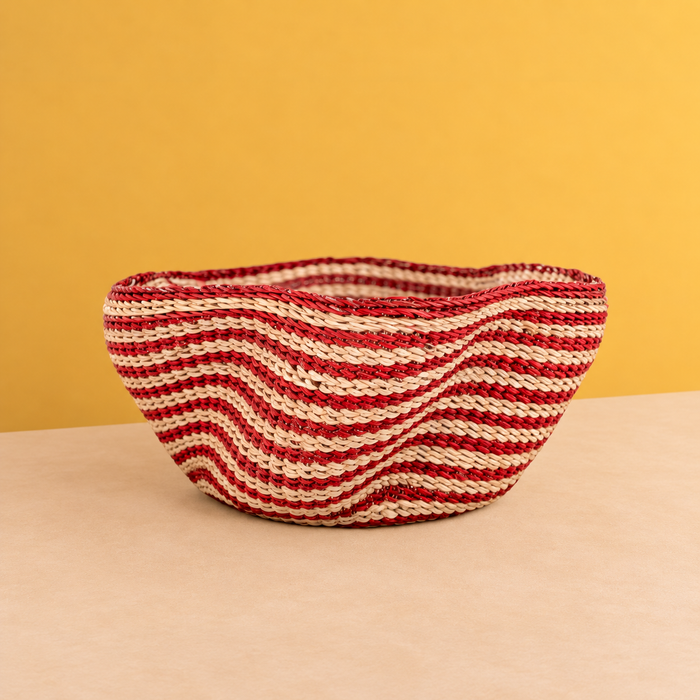 Bolga Wave Basket