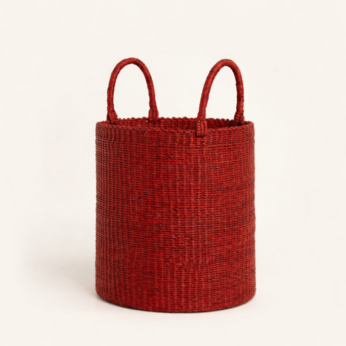 Handwoven laundry Basket