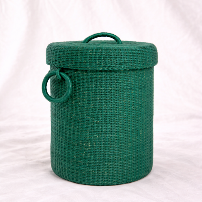 Handwoven laundry Basket