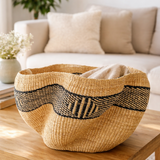 Bolga Wave Basket