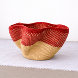 Bolga Wave Basket - SAFI-WB12